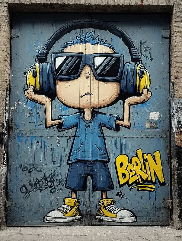 Street Art City Characters
