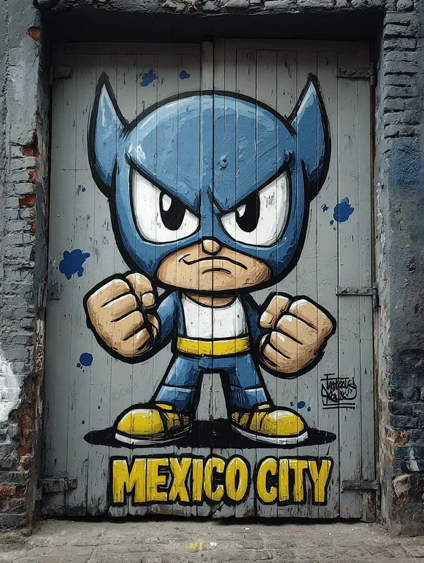 Street Art City Characters