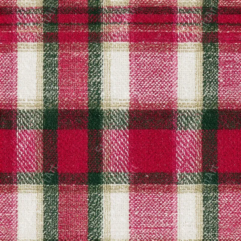 Christmas Tartan Seamless Patterns