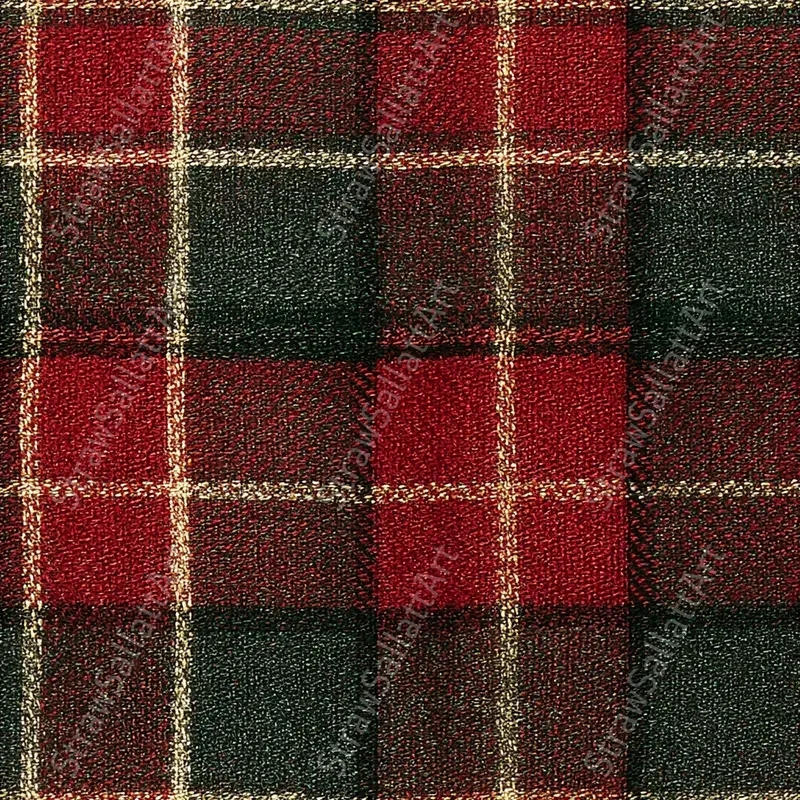 Christmas Tartan Seamless Patterns