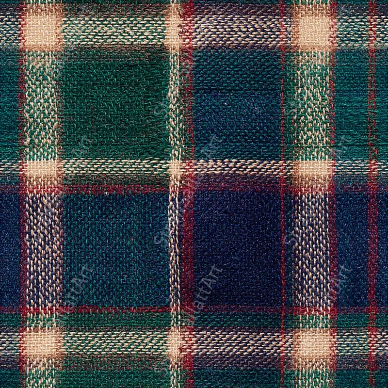 Christmas Tartan Seamless Patterns