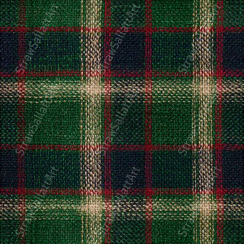 Christmas Tartan Seamless Patterns
