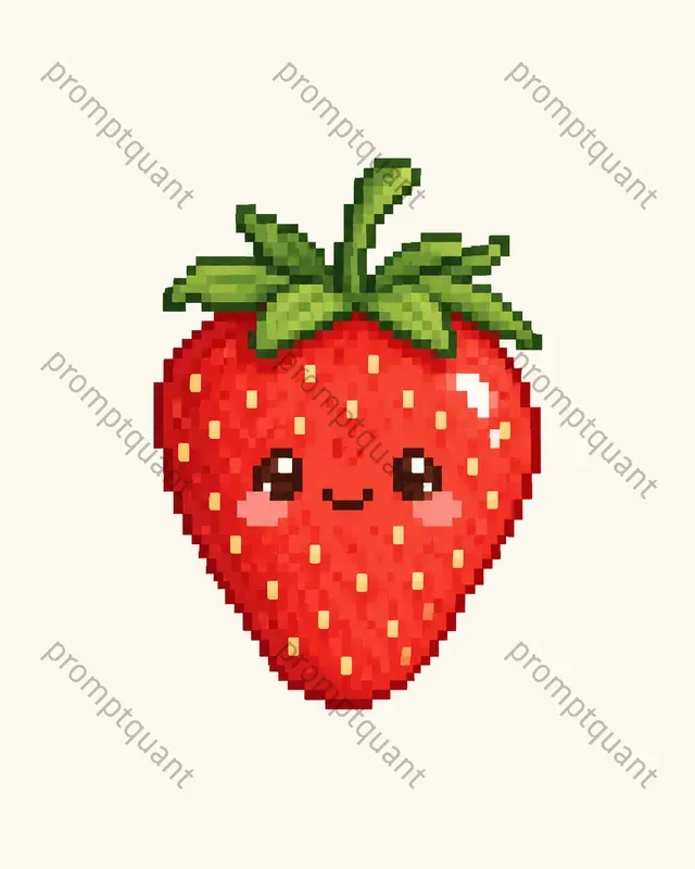Cute Handmade Pixel Art Printable Style