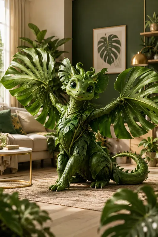 Cute Houseplant Creature Generator