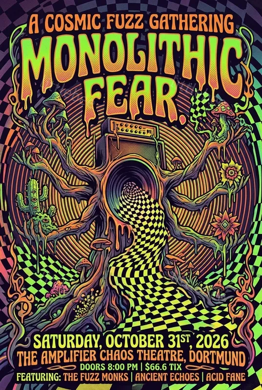 Psychedelic Gig Poster Generator