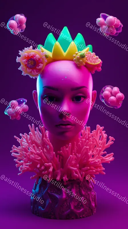 Neon Biopop Portrait Kits