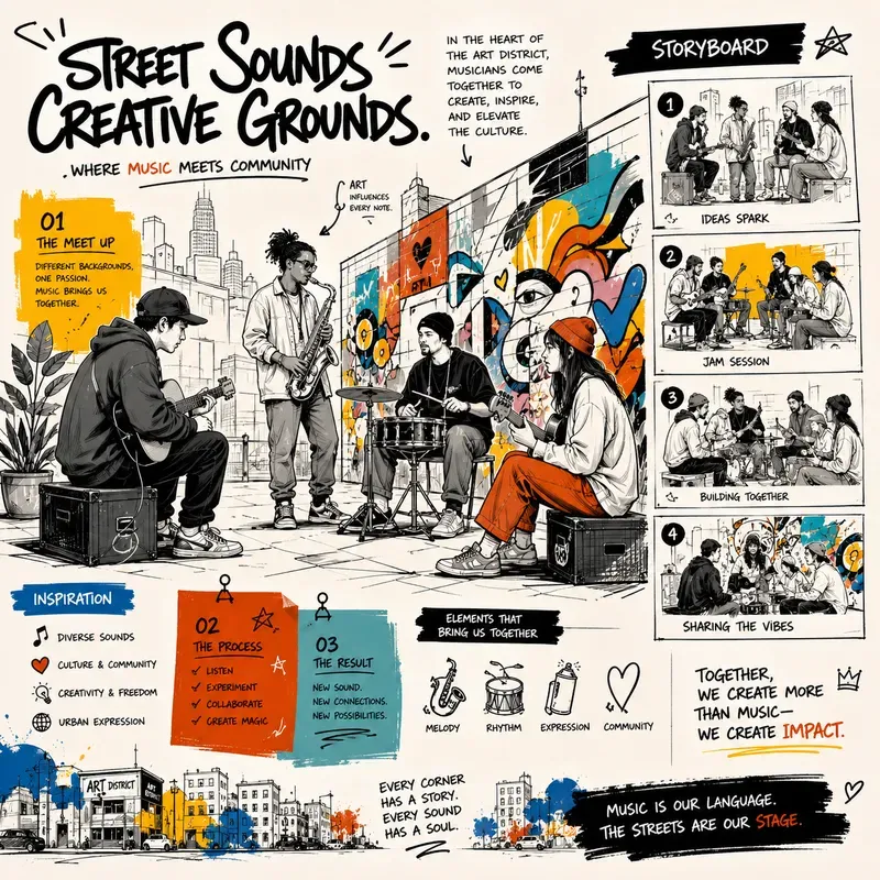 Creative Storyboard Sketches