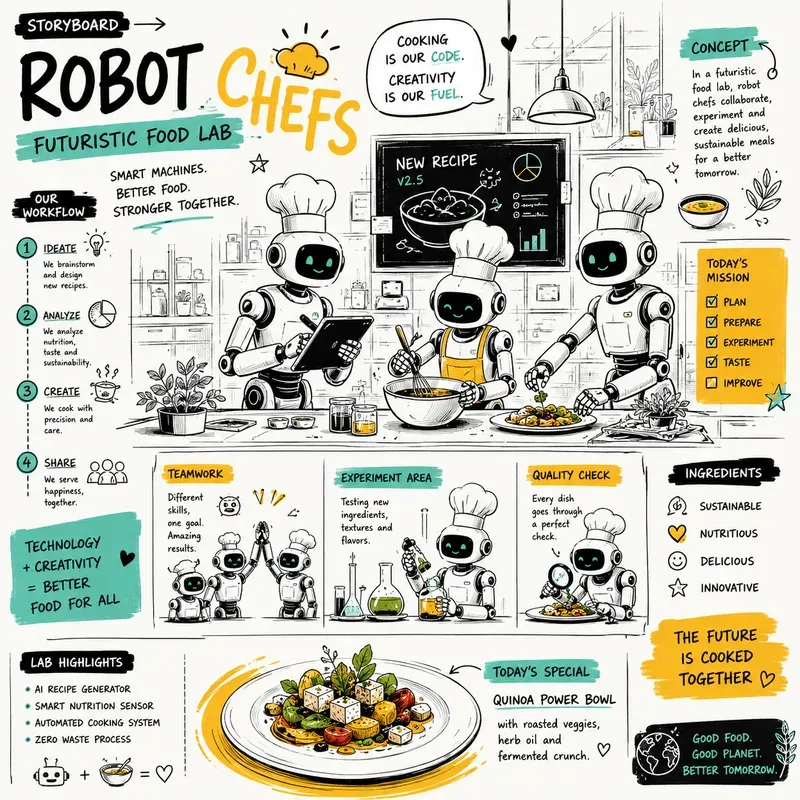 Creative Storyboard Sketches