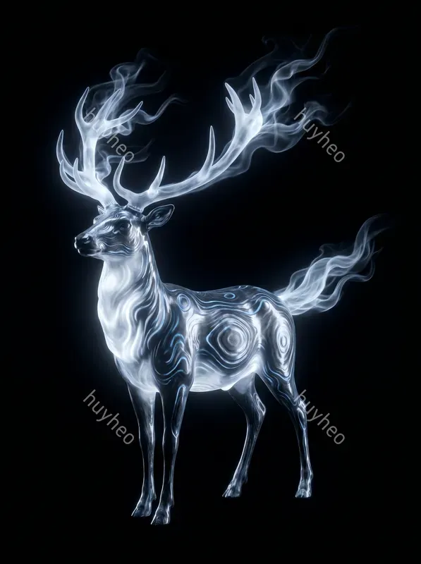 Bioluminescent Ripple Metal Art