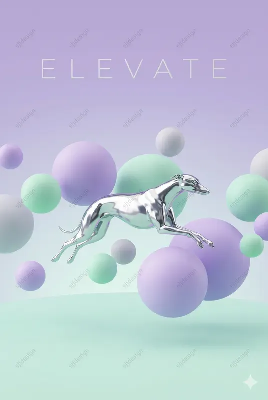 Surreal Aura Dreamscape Minimalism