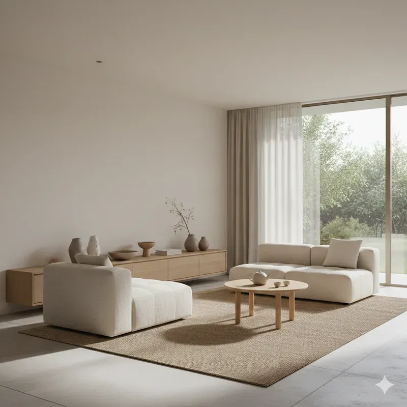 Modern Japandi Interior Photography