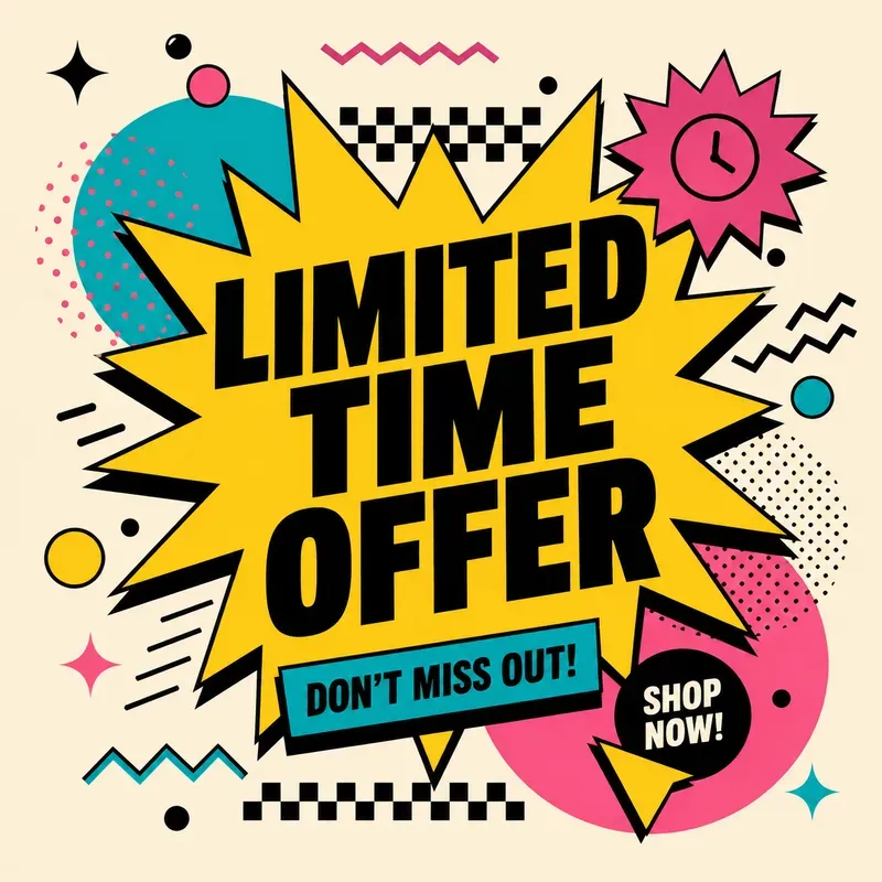 Retro Pop Sale Poster Collections