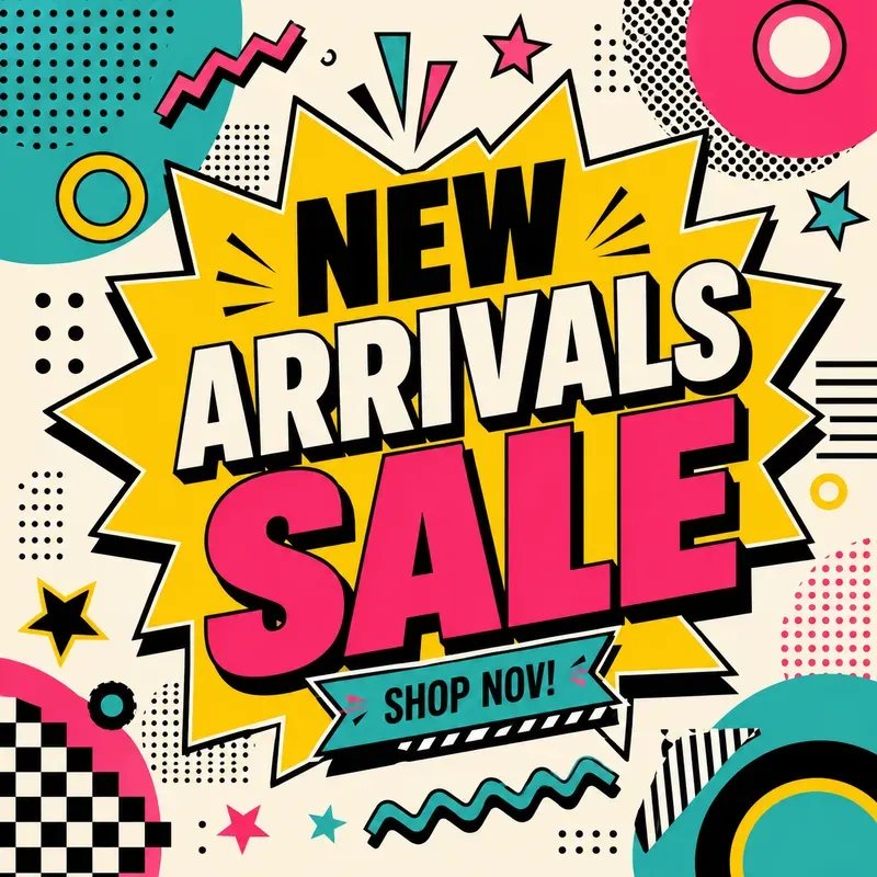 Retro Pop Sale Poster Collections