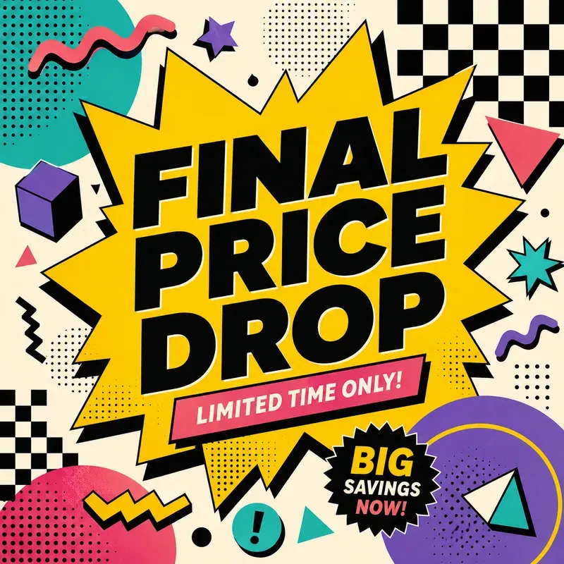 Retro Pop Sale Poster Collections