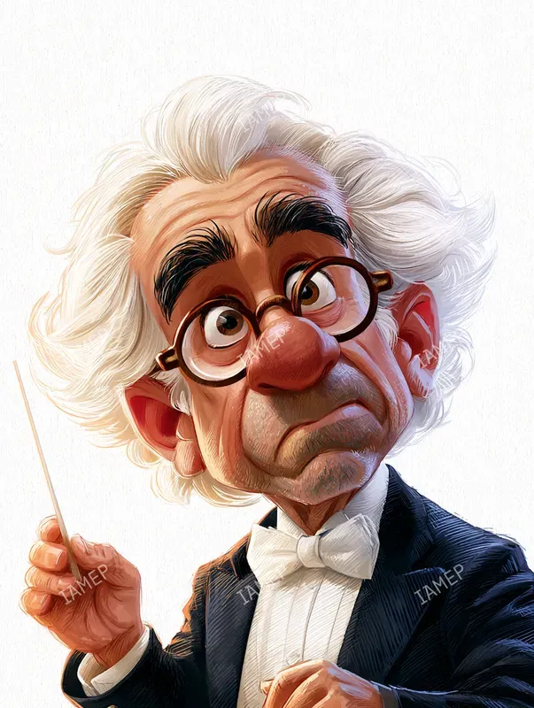 Elegant Handdrawn Caricature Portraits