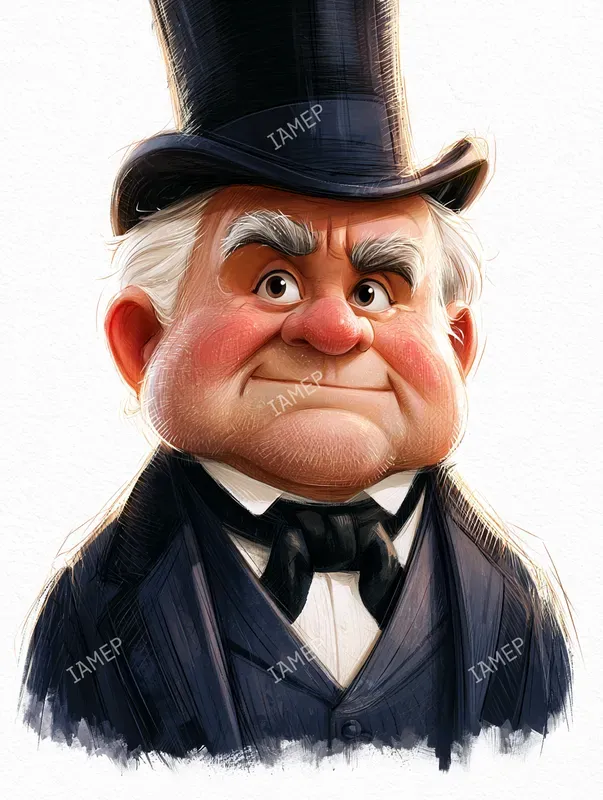 Elegant Handdrawn Caricature Portraits