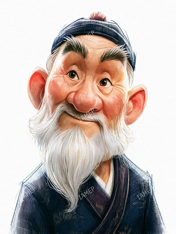 Elegant Handdrawn Caricature Portraits
