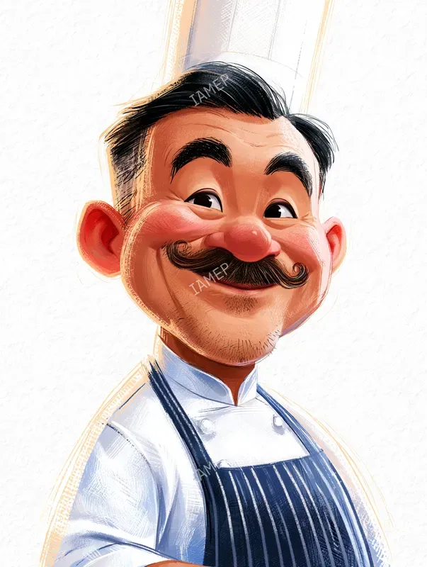 Elegant Handdrawn Caricature Portraits