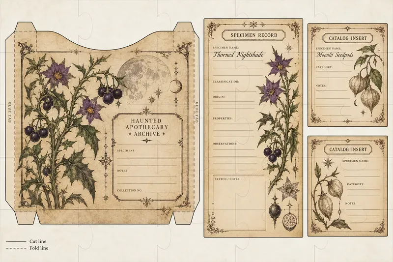Haunted Specimen Pocket Cards