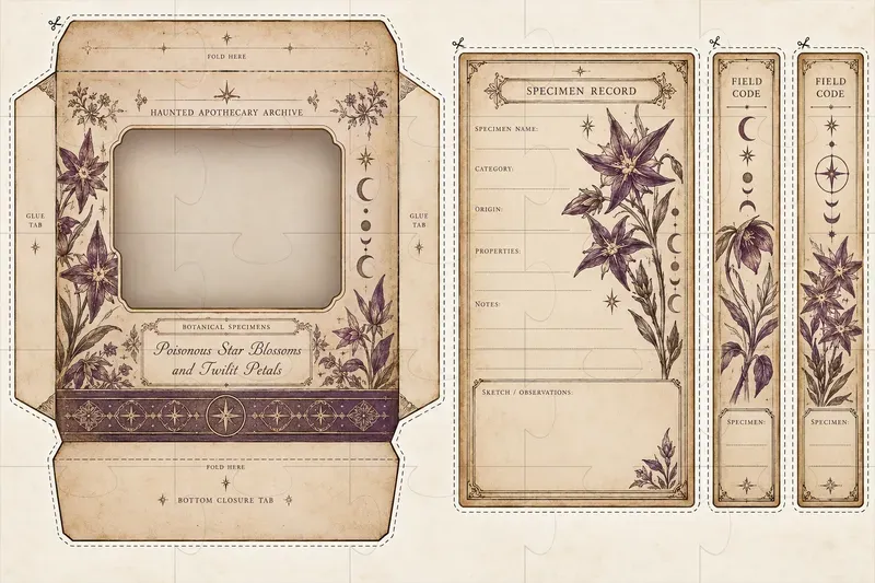 Haunted Specimen Pocket Cards
