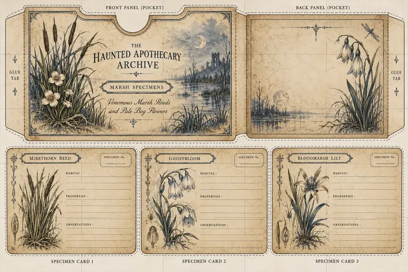 Haunted Specimen Pocket Cards