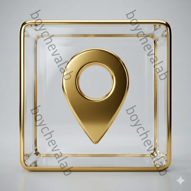 3D Glassmorphism Gold App Icons Packs