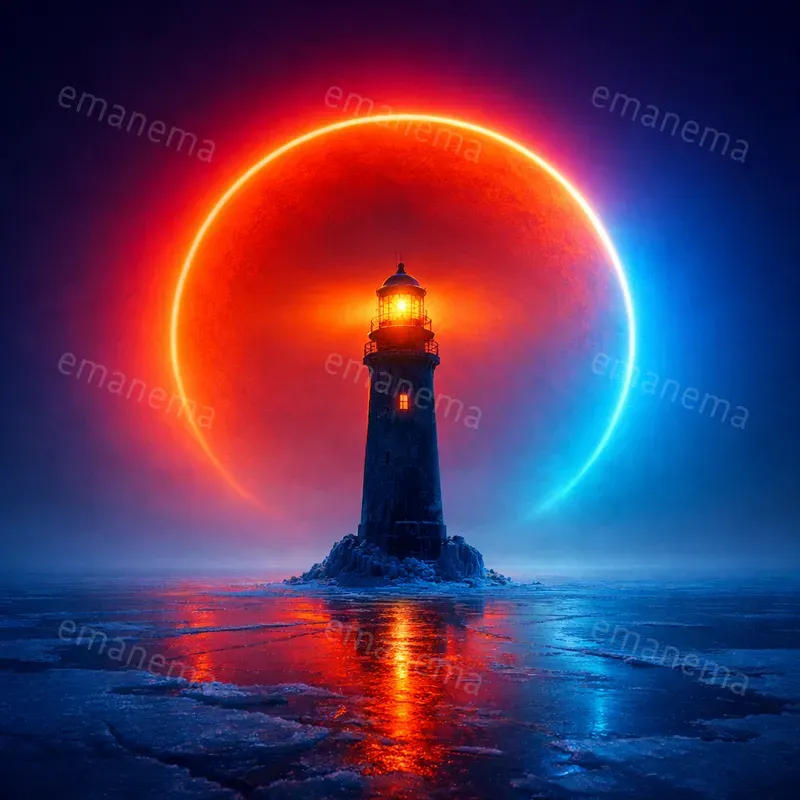 Radiant Circular Halos Dominate Images