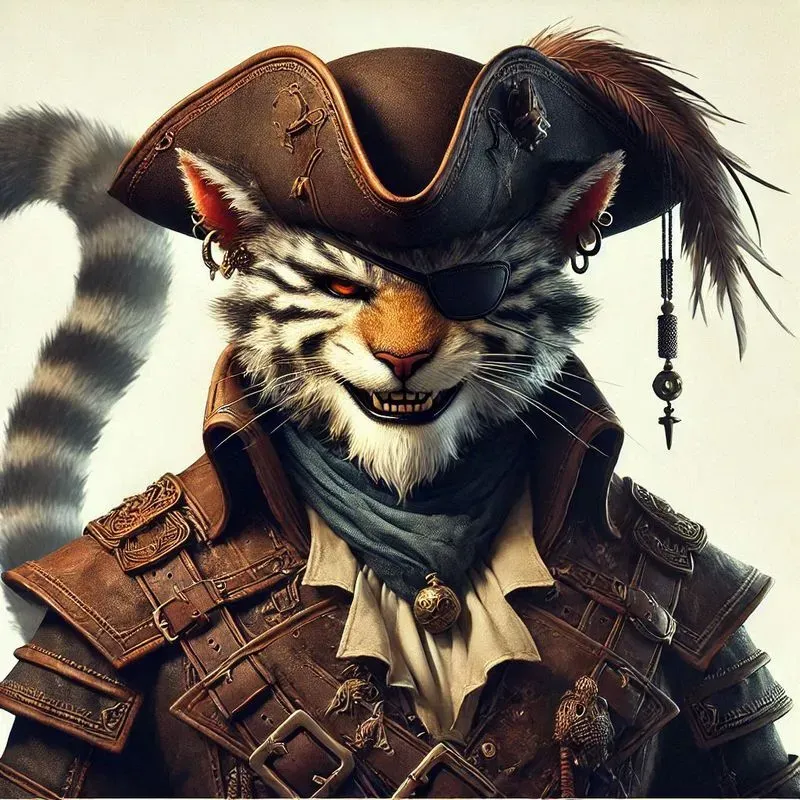 DnD Character Designs Pirate Style RPGs