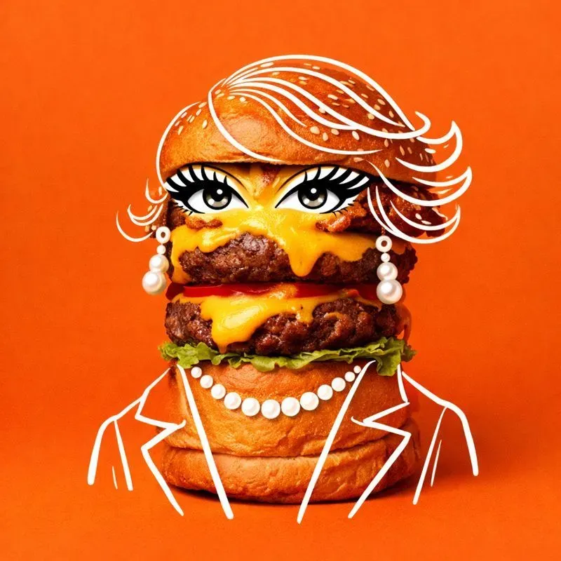Whimsical Food Doodle Art