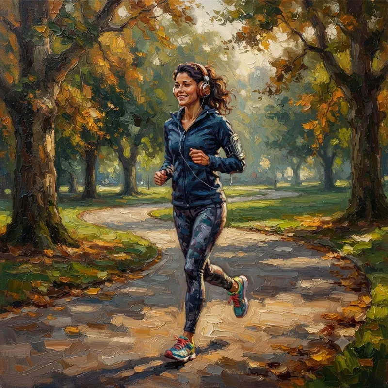 Young Woman Lifestyle Oil Paintings