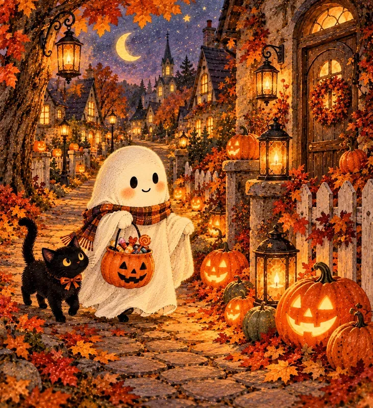 Cute Vintage Ghosts  Images