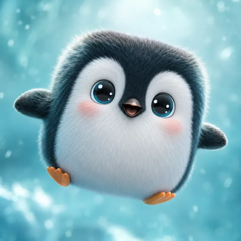 Fluffy 3D Square Animal Avatars