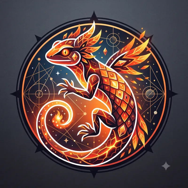 Modern Fireland Cosmic Creature Emblems