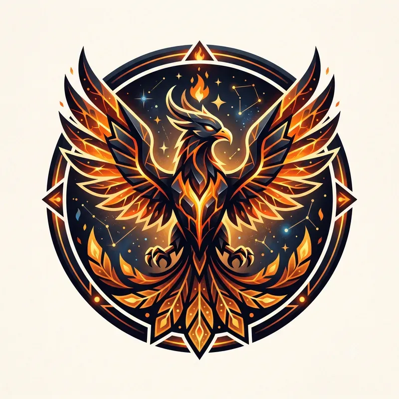 Modern Fireland Cosmic Creature Emblems