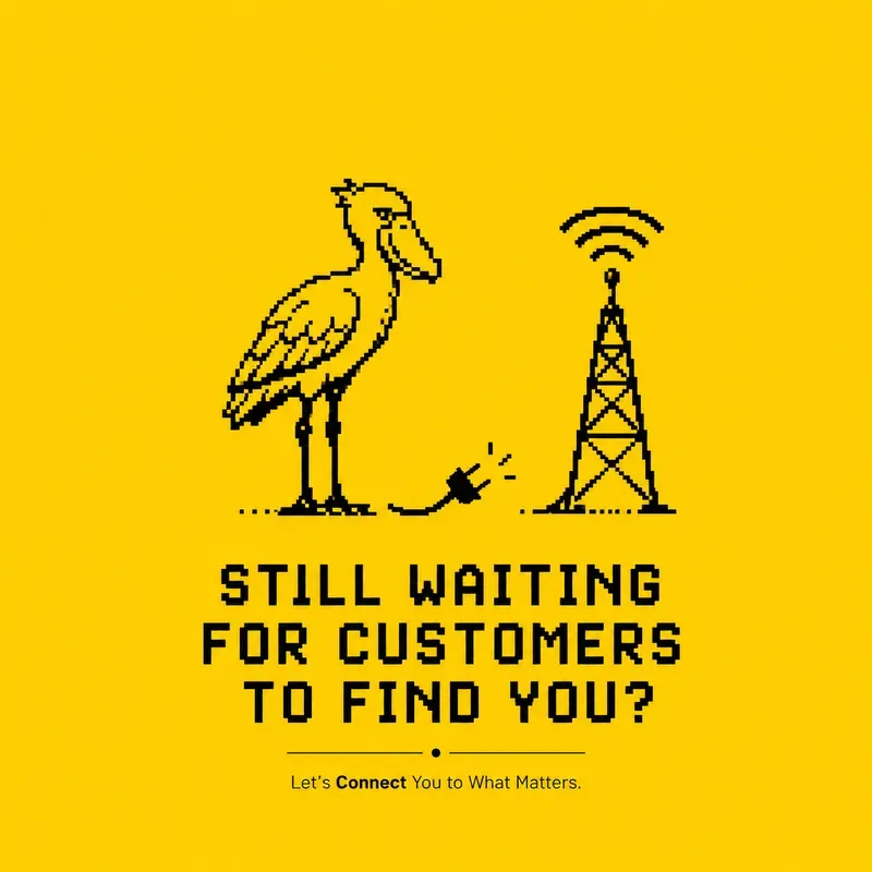 Minimal Pixel Metaphor Marketing Posters