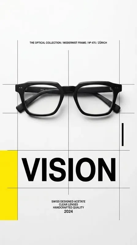 Swiss Minimalist Typography Product Posts