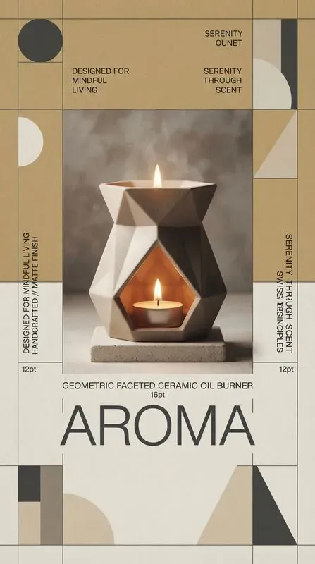 Swiss Minimalist Typography Product Posts
