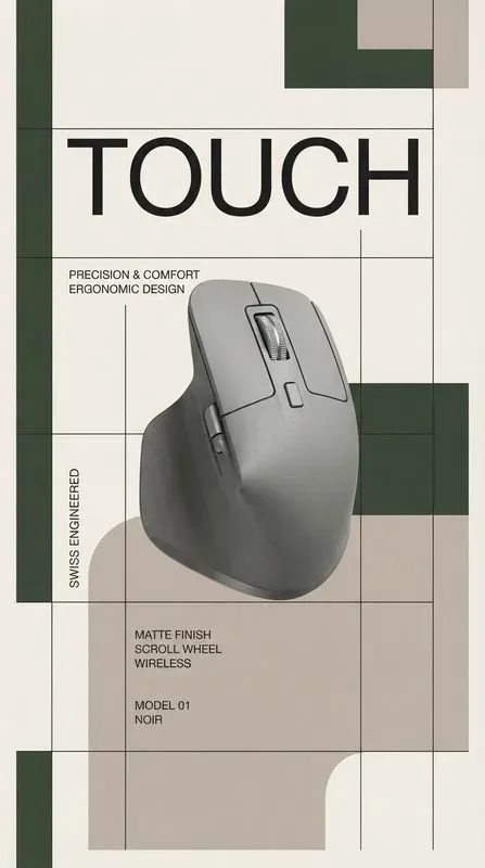 Swiss Minimalist Typography Product Posts