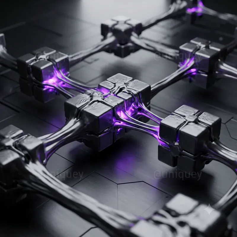 Kinetic Fluid Data Abstract 3D Visuals