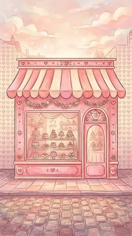 Pink Girly World Art Aesthetics