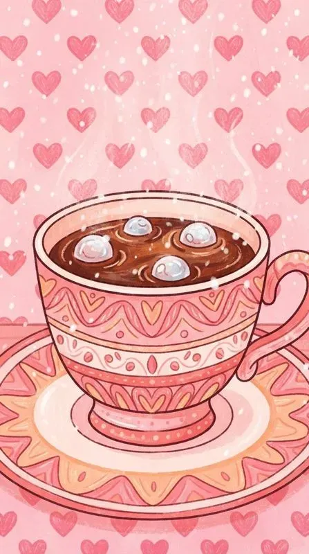 Pink Girly World Art Aesthetics