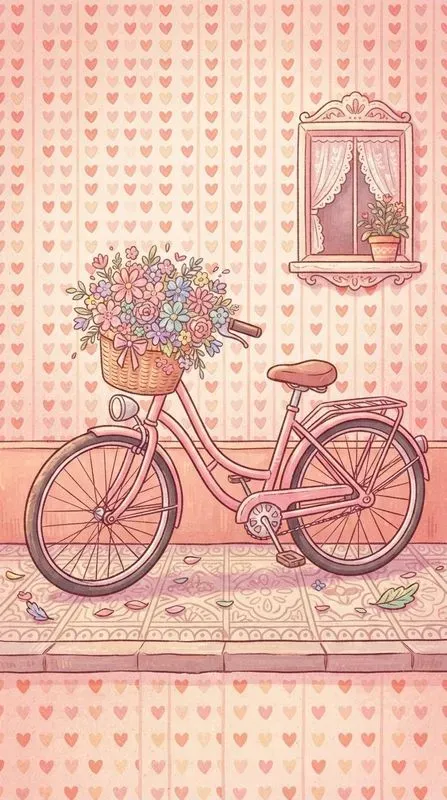 Pink Girly World Art Aesthetics