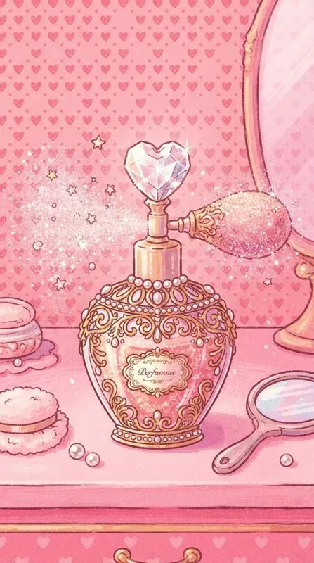 Pink Girly World Art Aesthetics