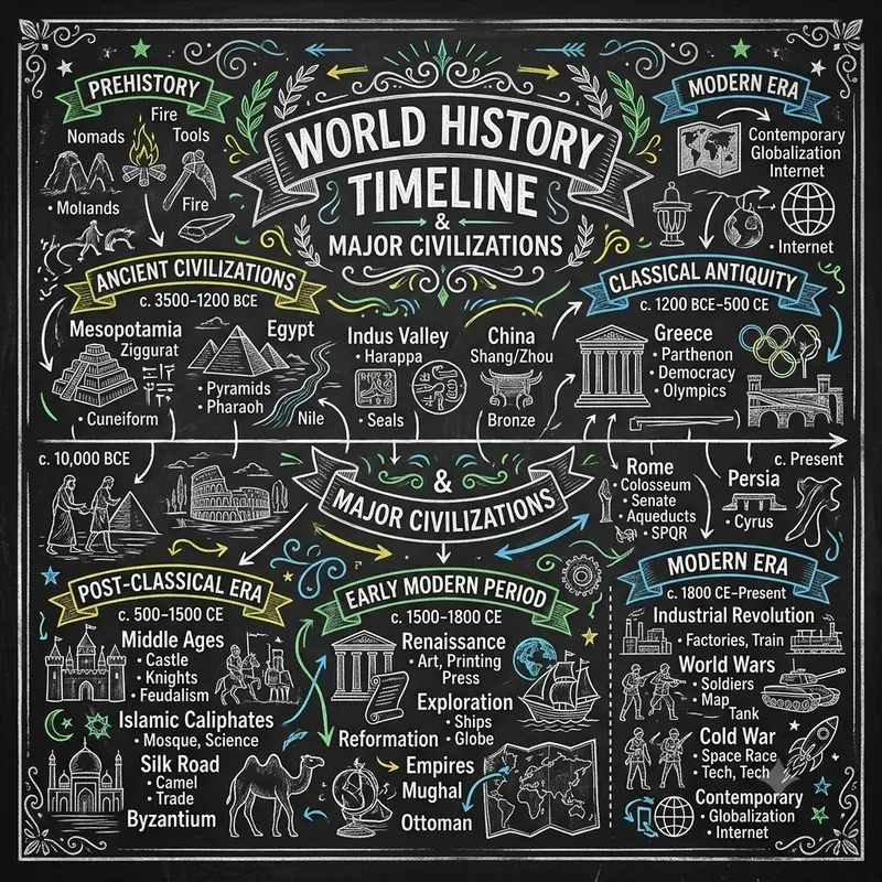 Chalkboard Infographic Packs