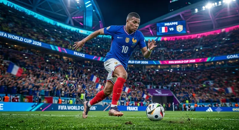 Fifa 2026 Hyperreal Neon Action Shots