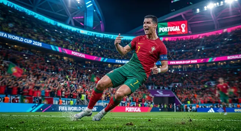Fifa 2026 Hyperreal Neon Action Shots