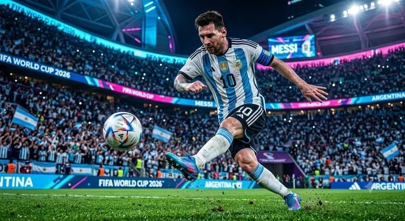 Fifa 2026 Hyperreal Neon Action Shots