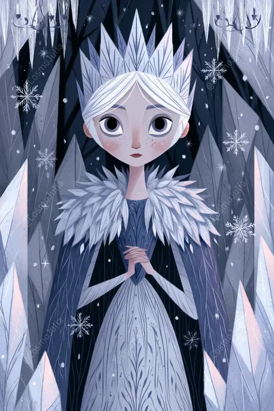 Winter Fairytale Kids Illustrations