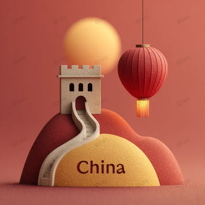 3D Kawaii Travel Icons