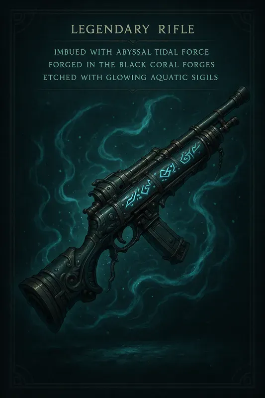 Legendary Weapon Showcases
